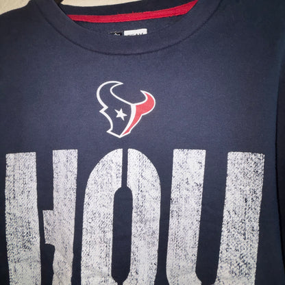 NFL Houston Texans Blue Sweatshirt size medium