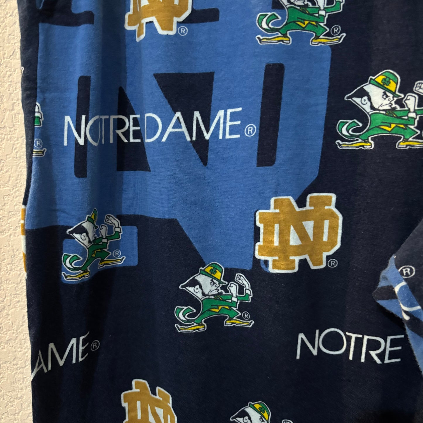 Notre Dame lounge Pants size large