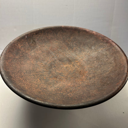 Brown Metal Decorative Display Plate