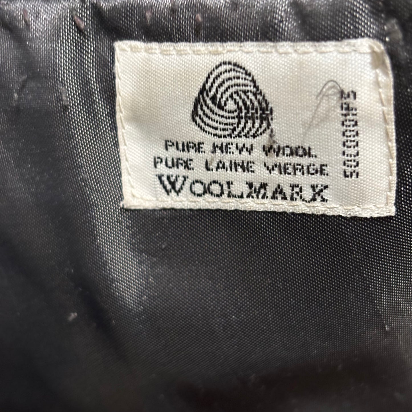 Luca Bertoni Dark Charcoal Gray/Black Wool Blazer Men’s