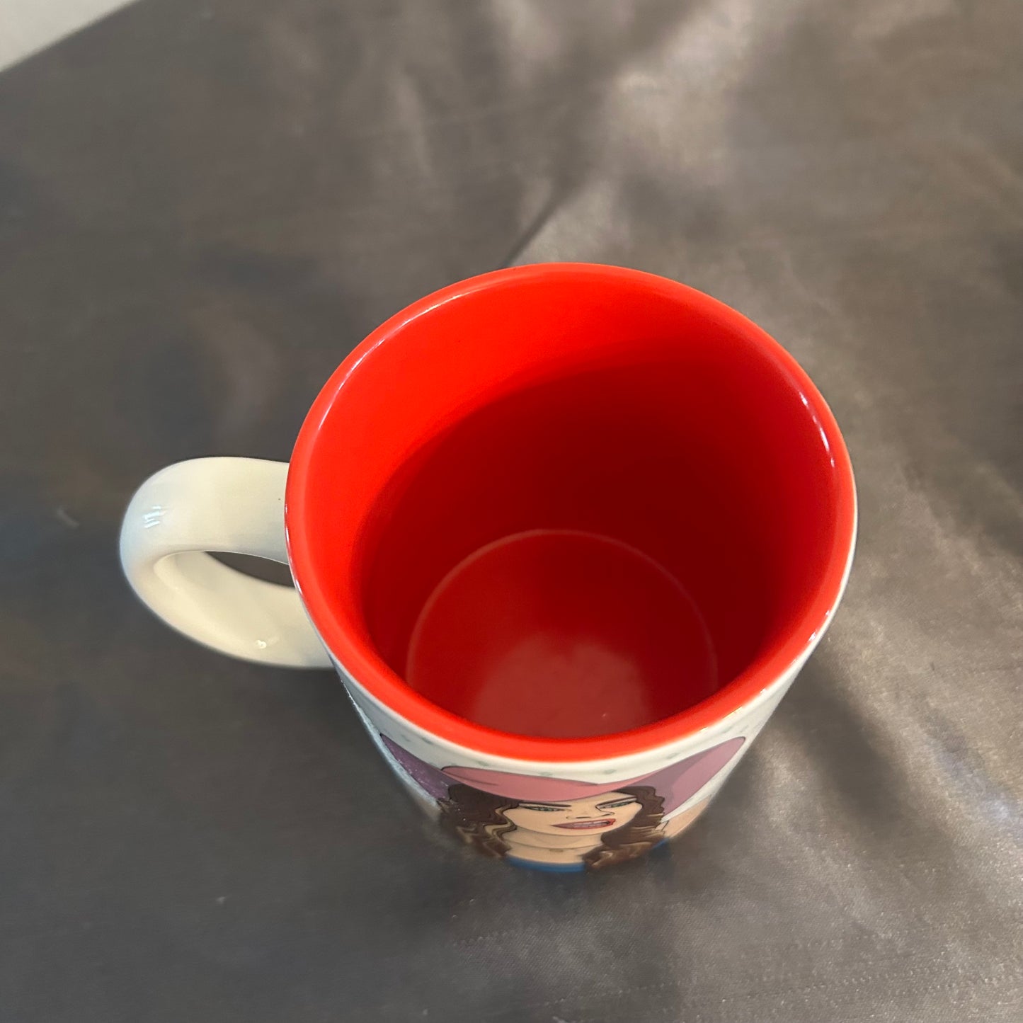Mug White and Red “EW, WORK” 12oz