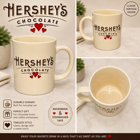 Hershey’s Chocolate Mug. Extra Large capacity