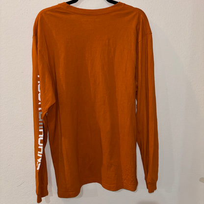 Texas Longhorns orange Long Sleeve shirt size extra large