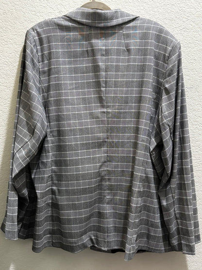 The Bryant Blazer Houndstooth Plaid by Lane Bryant Blazer size 26