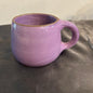 Mug Handmade Pottery Ceramic Lavender 6oz