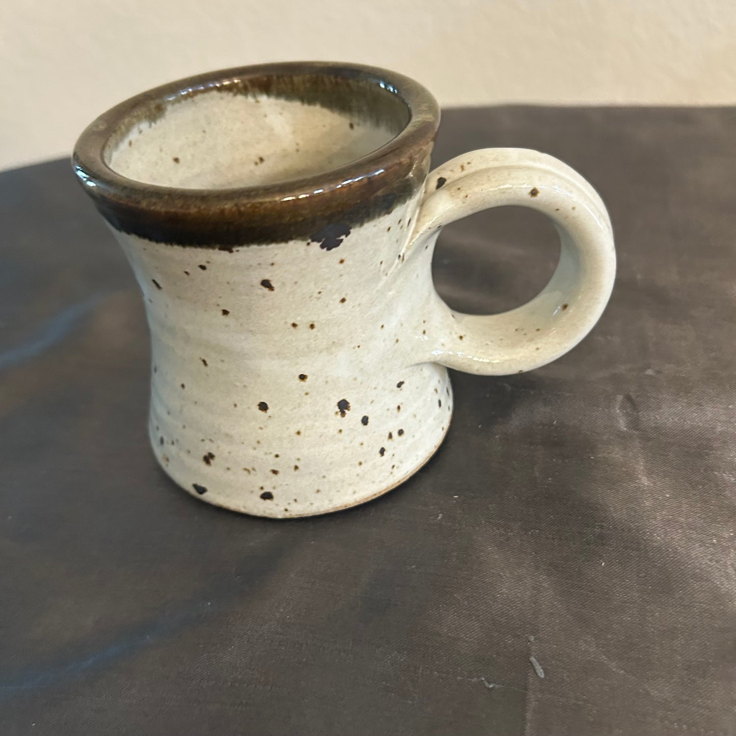 Mug “Mother” speckled ceramic pottery design 8oz
