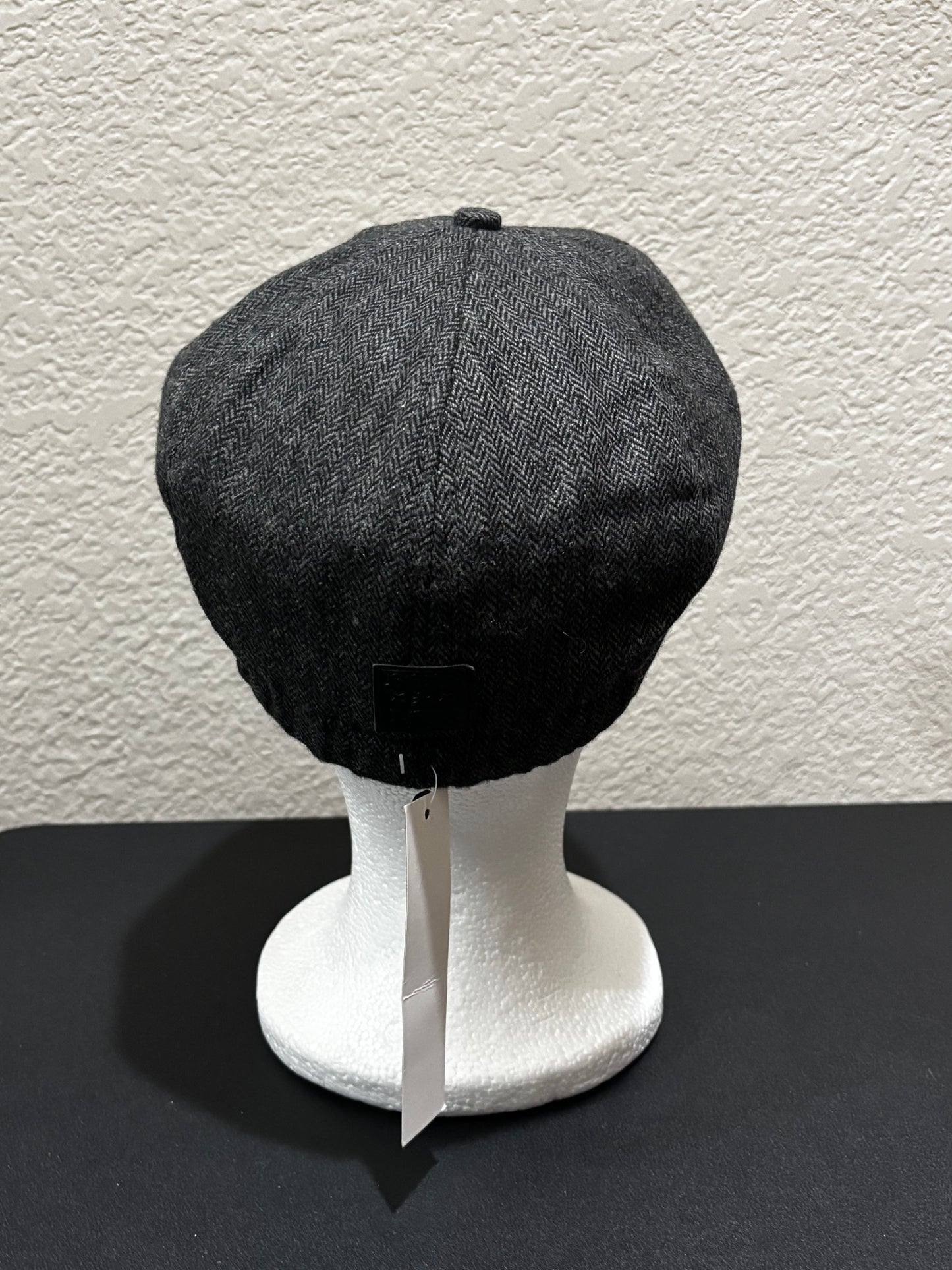 Born to Love Paperboy Hat Charcoal Gray Kids Large. Adult XS