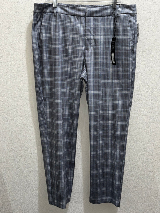 Liverpool Los Angeles Women’s plaid graypants size16