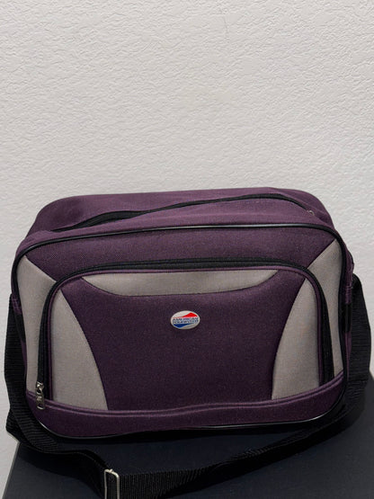American Tourister Purple Carry-on Travel bag