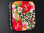 Brighton Leopard Floral Pattern Traveling Jewelry Case