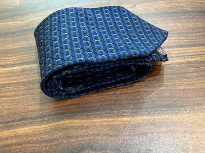 ZYLOS George Machado Blue Tie 100% Silk