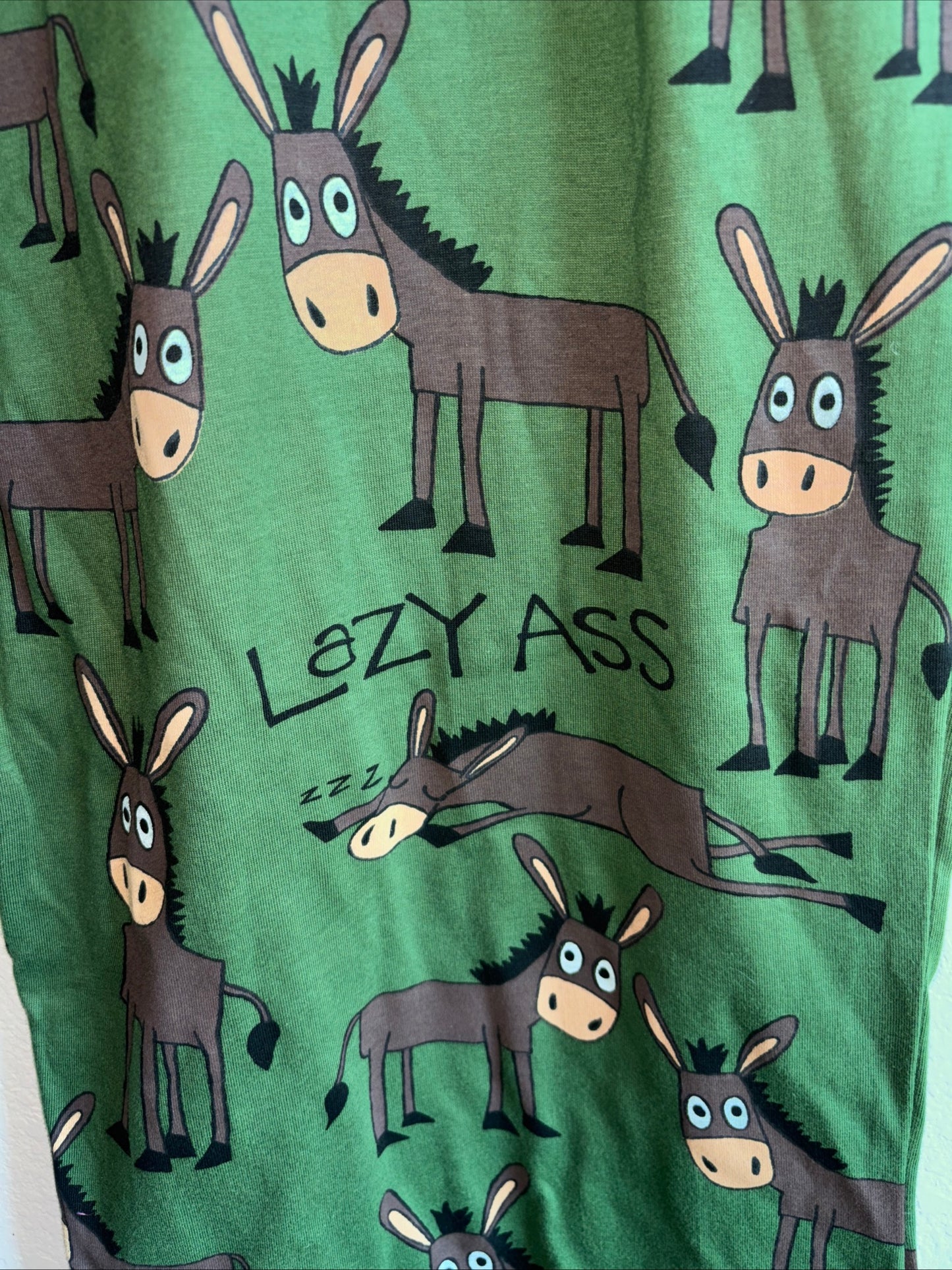 Lazy one lounge pants women’s “lazy ass” size xl NWT