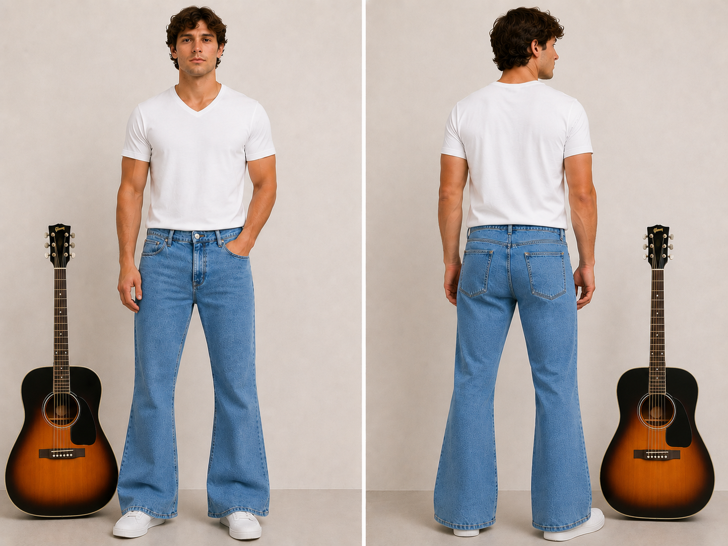 Madcap England Blue Denim Bell Bottom Jeans size 40