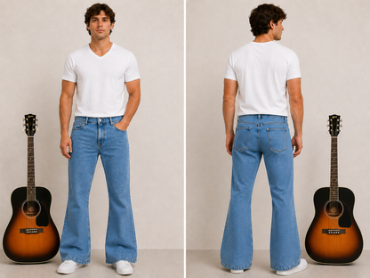 Madcap England Blue Denim Bell Bottom Jeans size 40