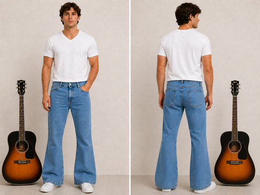 Madcap England Blue Denim Bell Bottom Jeans size 40