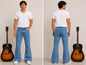 Madcap England Blue Denim Bell Bottom Jeans size 40