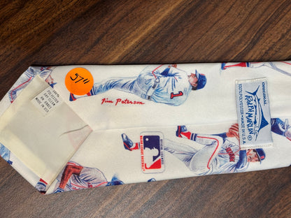 Ralph Marlin Boston Red Sox Tie 100% Polyester 57”