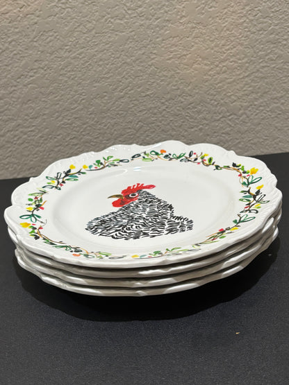 Farm Animal Plates 8”