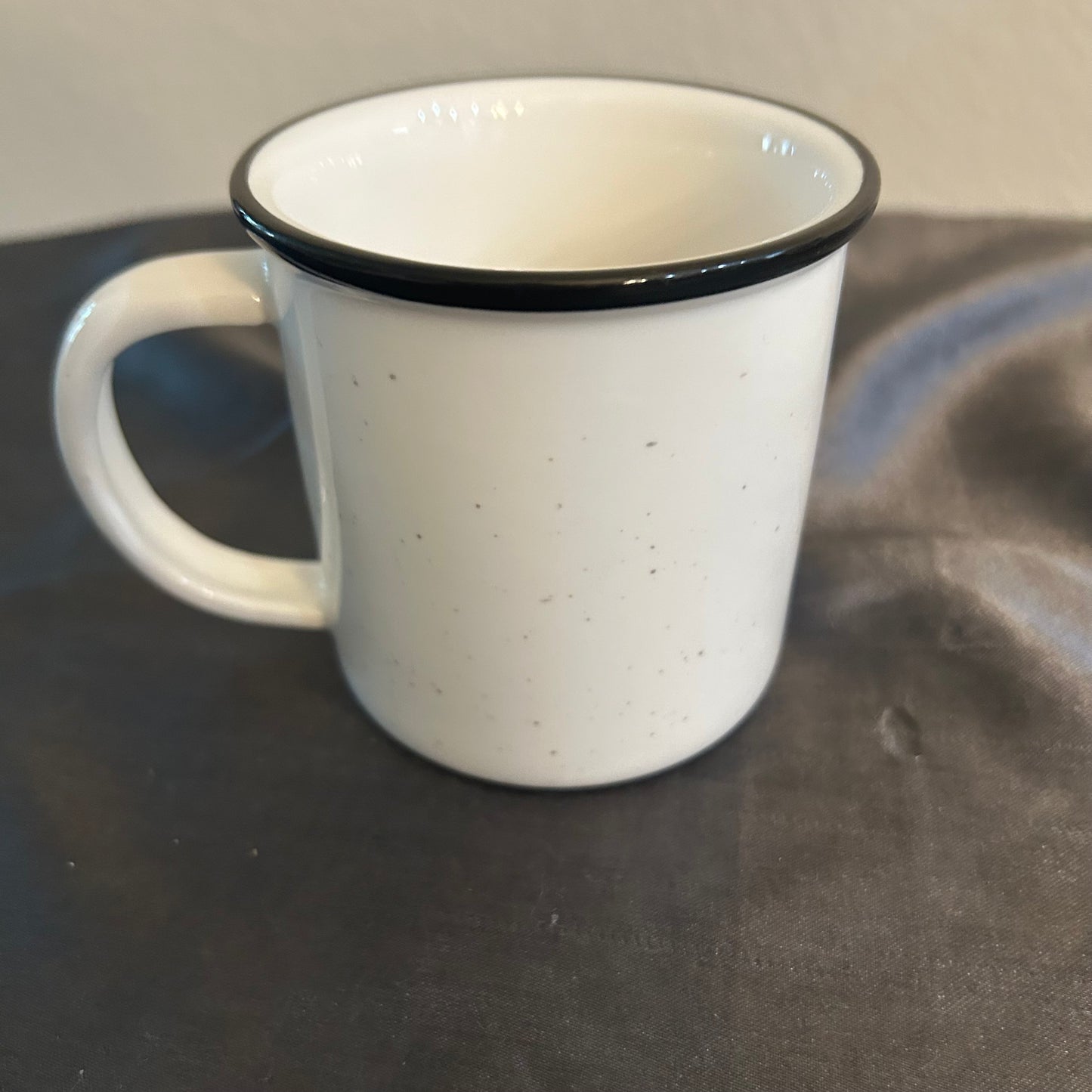 Mug white with black rim “Probably Wine” 8oz