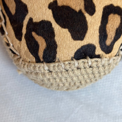 Sam Edelman Espadrilles leopard loafers women’s size 8 New