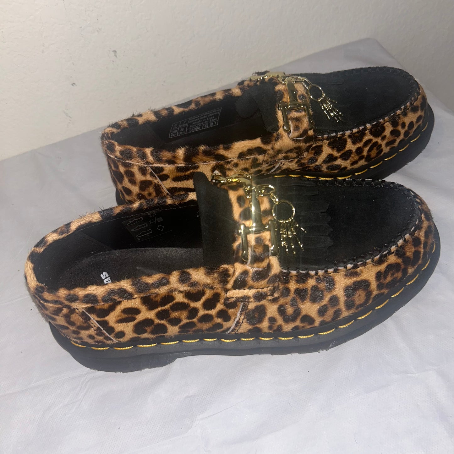 Doc Martin leopard loafers women’s size 7 new