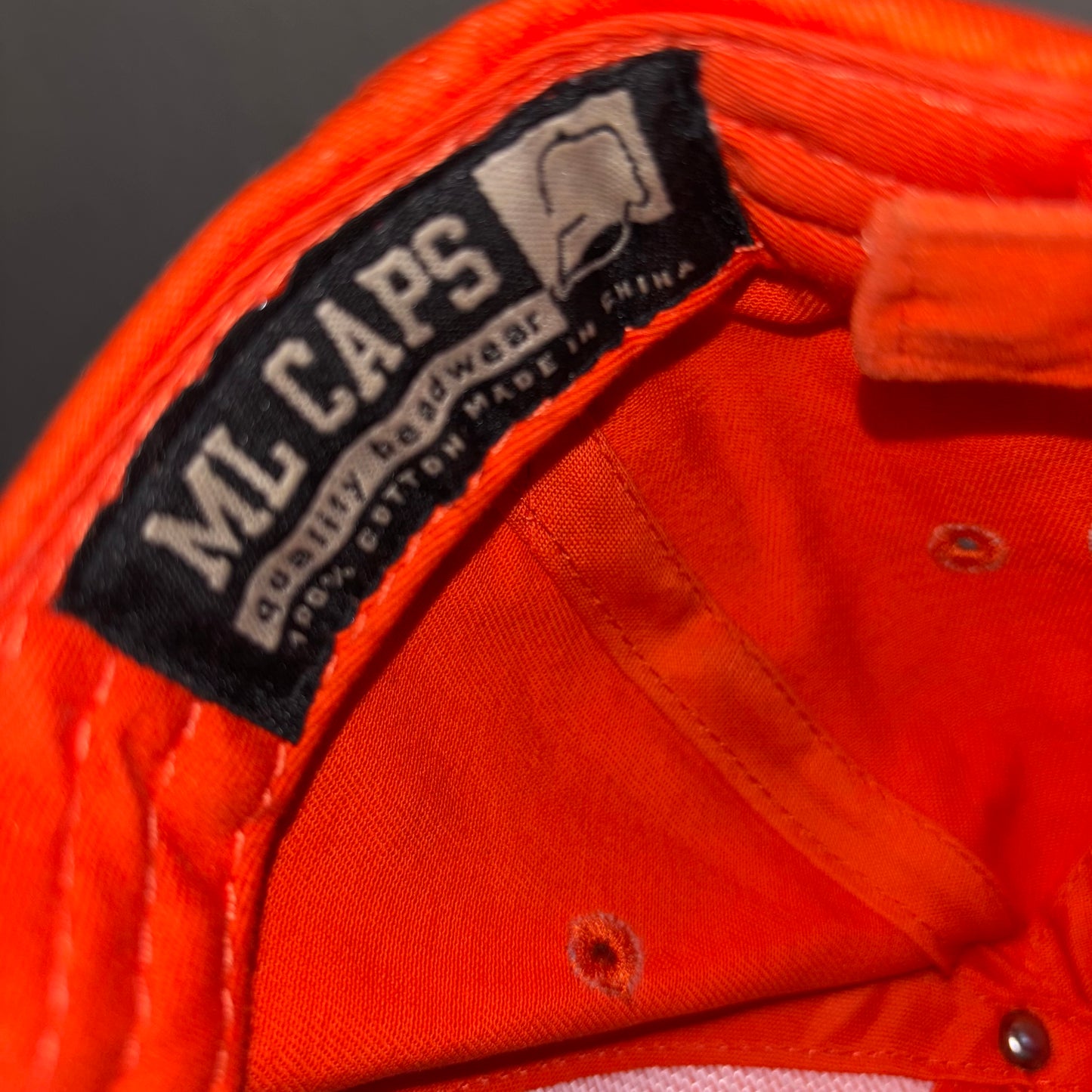 Oklahoma State University OSU Cowboys Orange baseball adjustable Ha