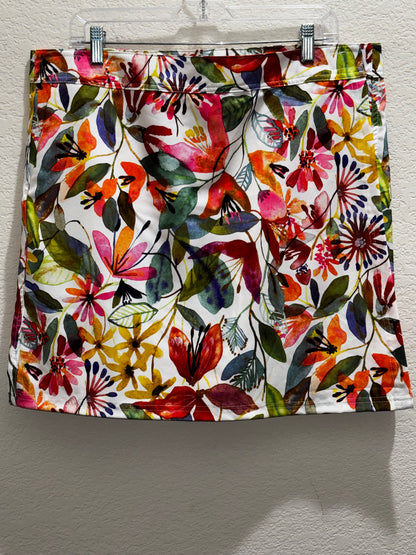 Rip Floral Multicolor Skirt size XL