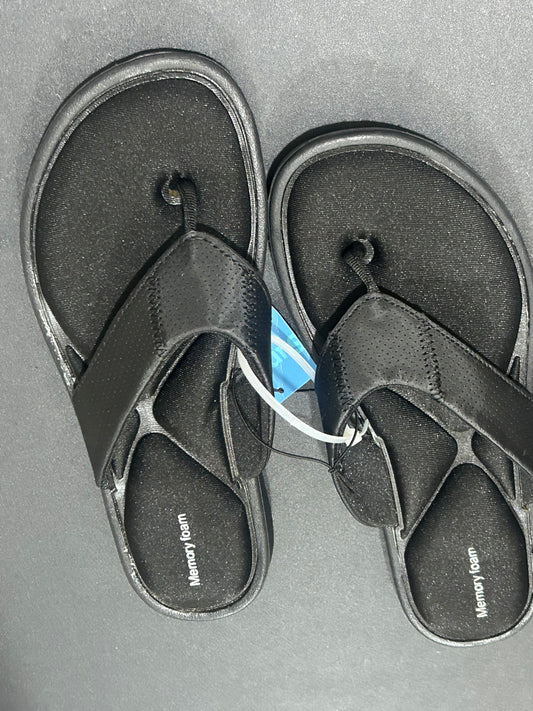 Sun and Sky Women’s Black Cushion Sport Sandals size 10