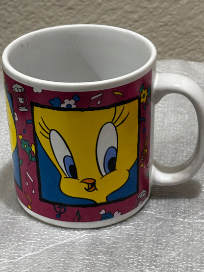 Vintage Tweety Bird Mug and New comfy Tweety Bird socks set
