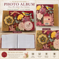 Photo album floral and Bird Motif