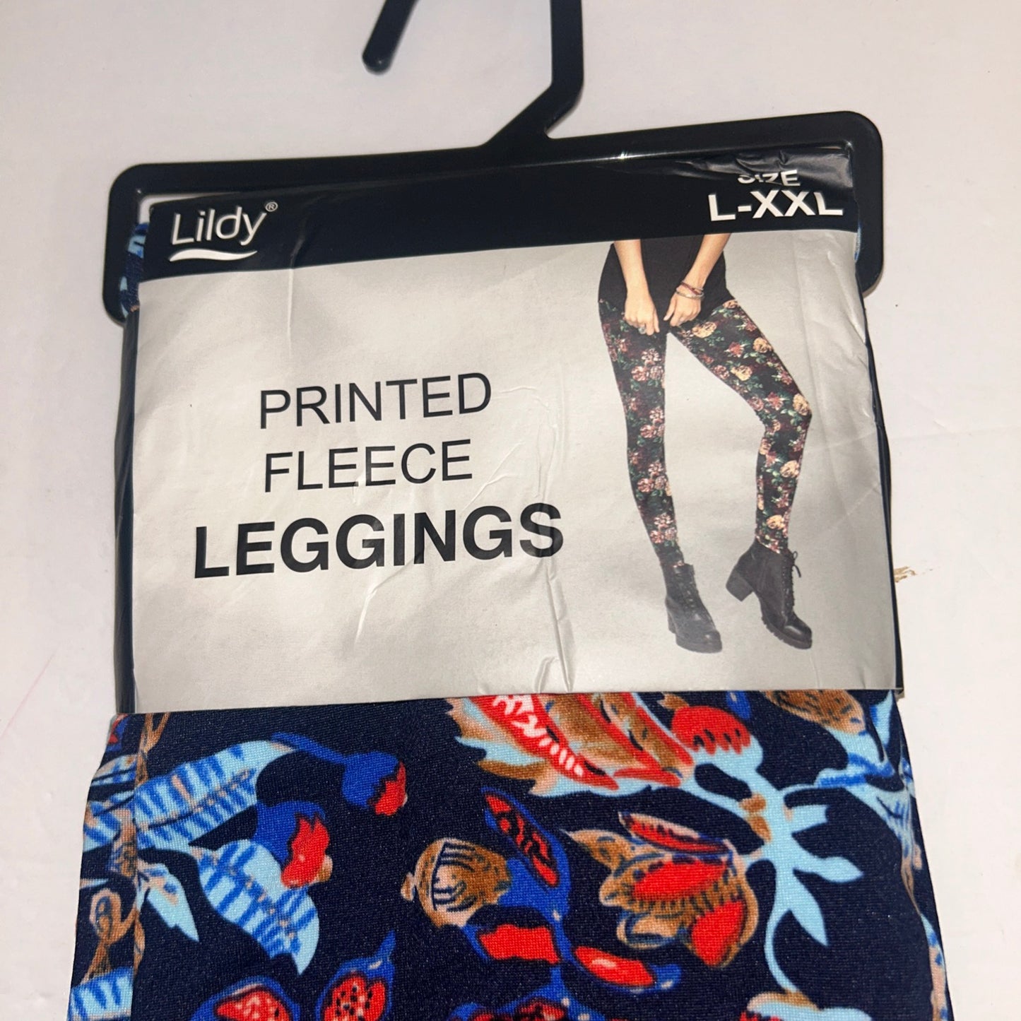 LILDY colorful leggings size large to 2XL  New