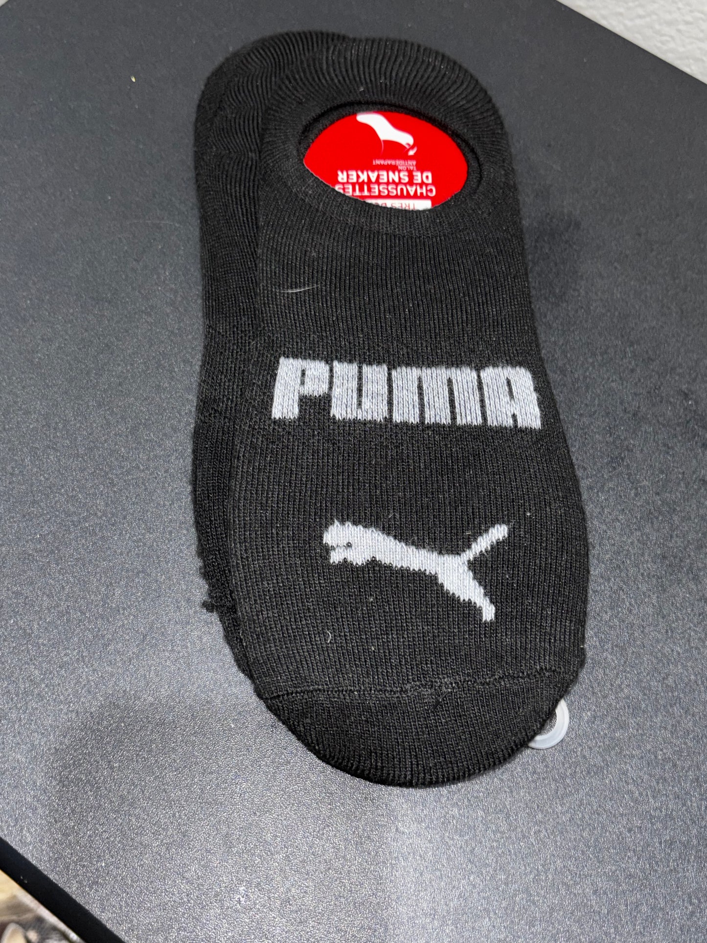 Puma No Show Socks size Large