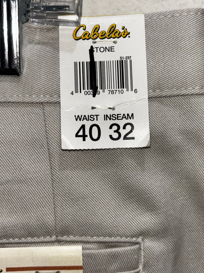 Cabela’s khaki chino style pants men’s size 40