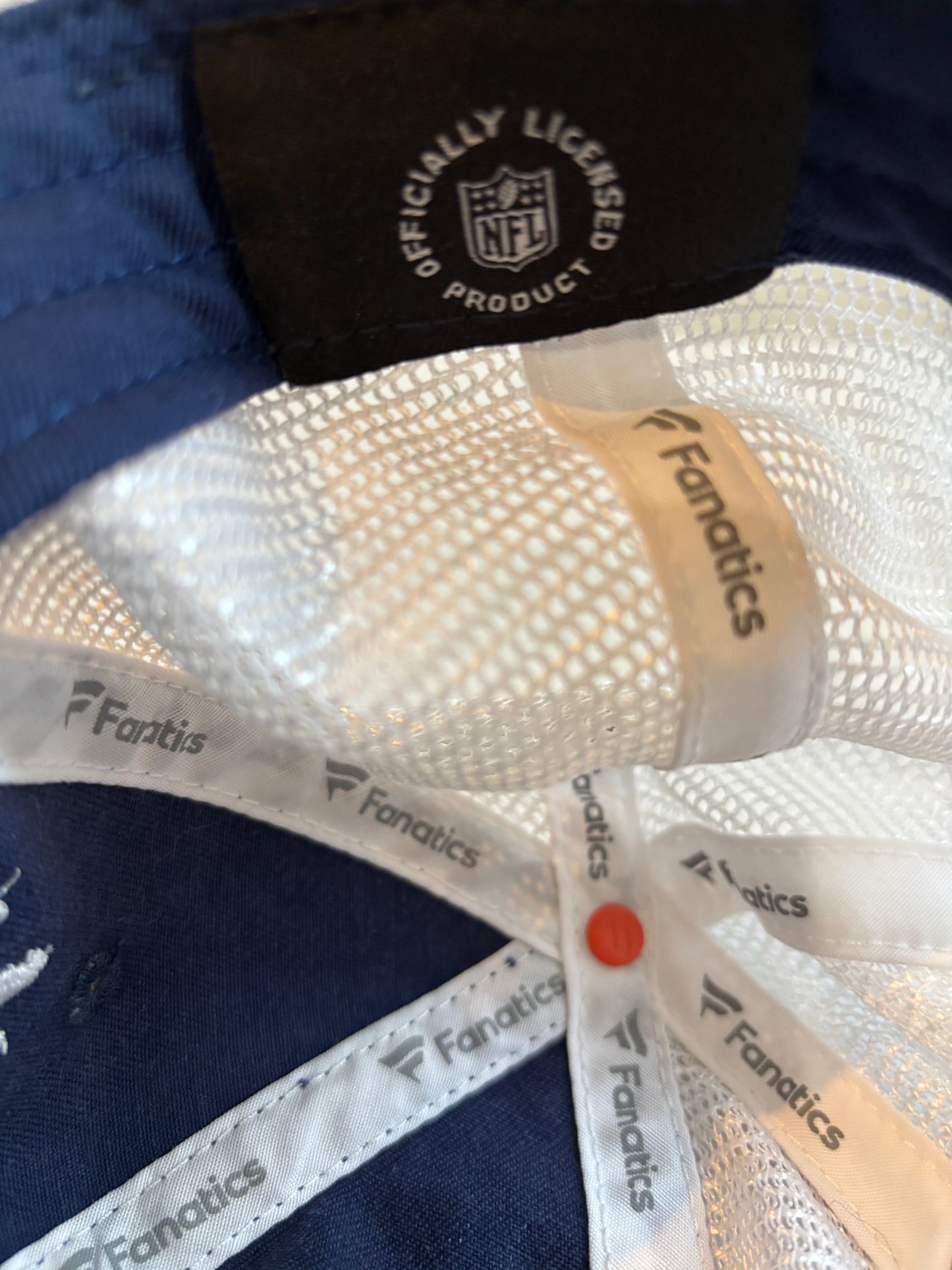 Dallas Cowboys Blue & White Trucker Hat buy Fanatics