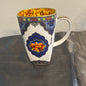 Mug with Colorful Asian Inspired Design  12oz