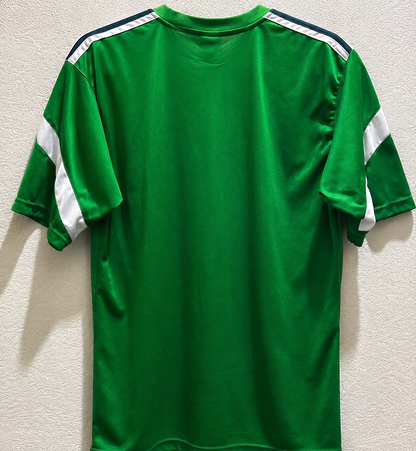 Mexico, national team style green soccer/ futbol unisex jersey shirt