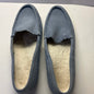 Vionic Gray Loafers w/ Cream Fur Soles size 9