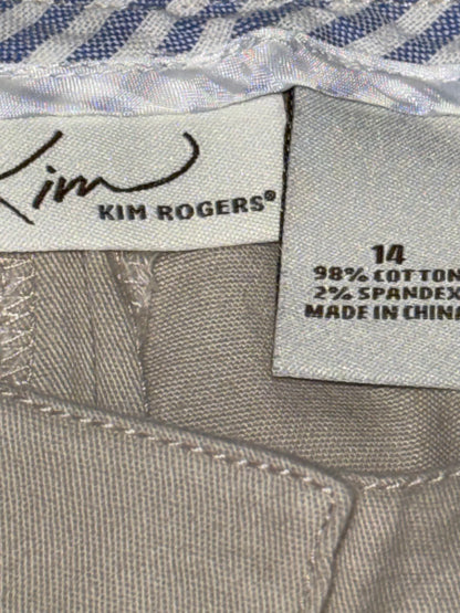 Kim Rogers Shannon Fit Capri pants Women’s size 14