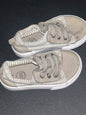 Kids Tan Laced Shoes Toddler size 4