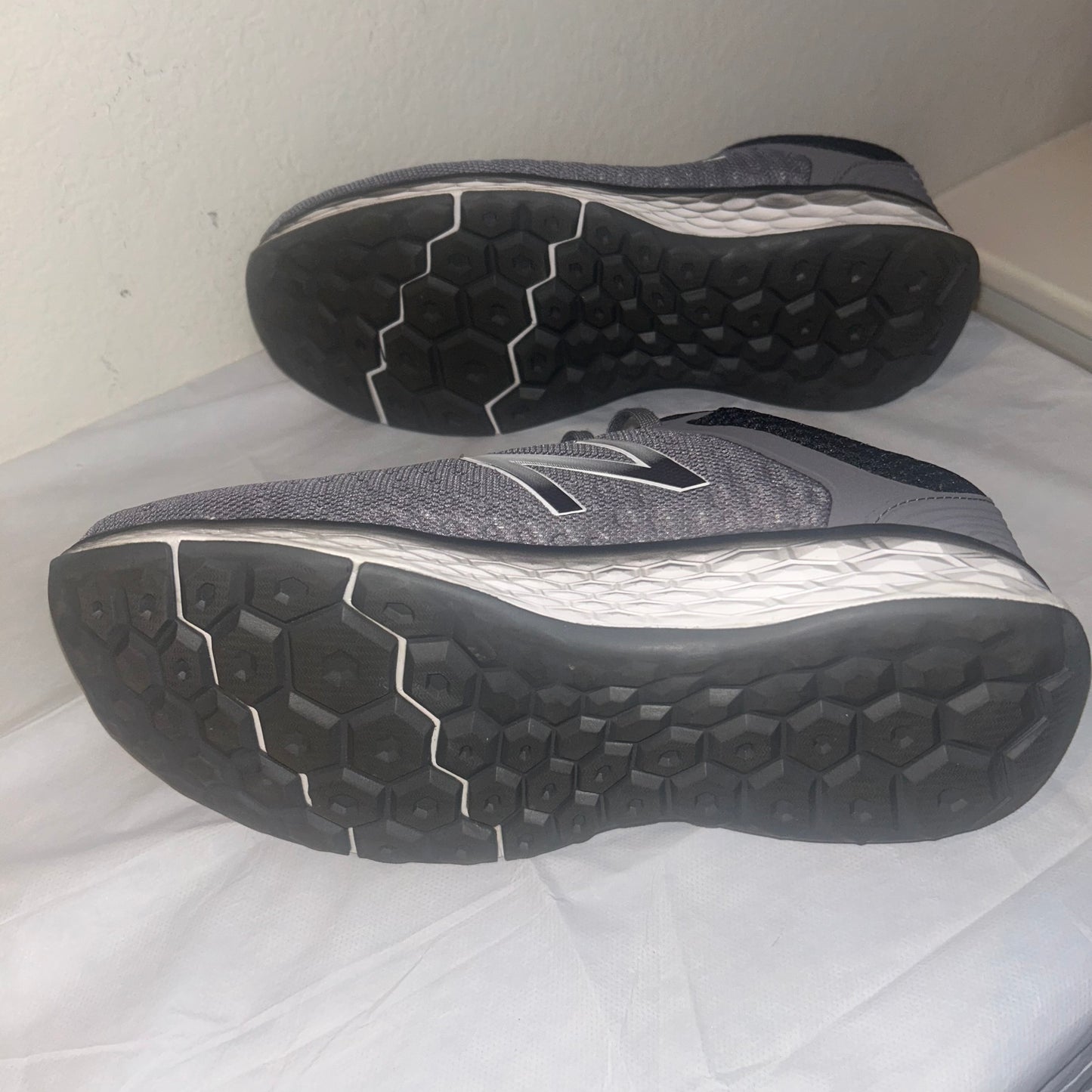 New balance, gray sneakers, men’s size 9.5