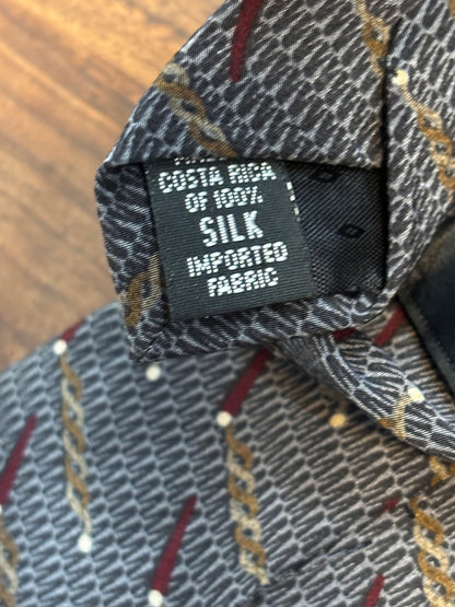 Bill Blass Black Label Tie 100% Silk 59”