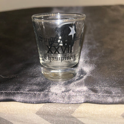Dallas Cowboys Super Bowl XXVII Champions Shot Glass