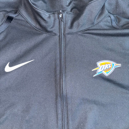 Nike OKC Thunder Dri fit long sleeve black shirt XL NWT