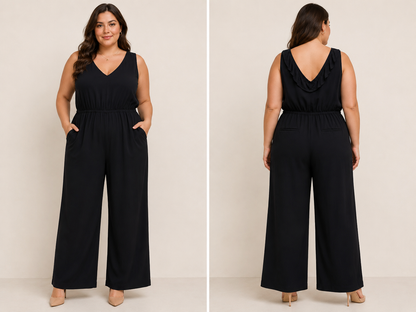 The Loft Women’s Black Jumpsuit Size Large
