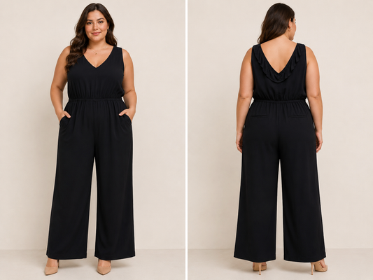 The Loft Women’s Black Jumpsuit Size Large