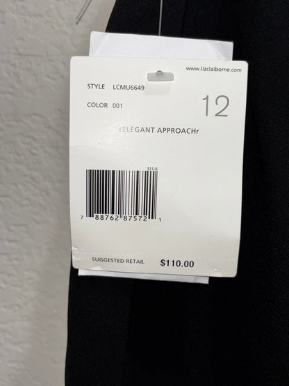 Liz Claiborne Black Dress Trousers Women’s size 12
