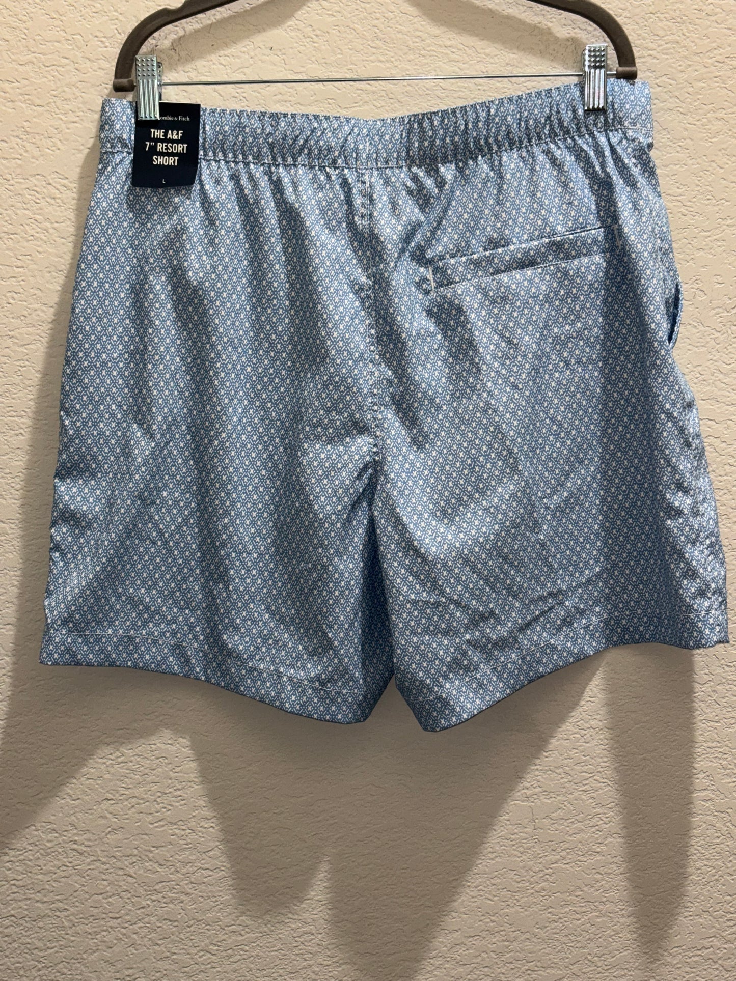 Abercrombie and Fitch Blue Resort Shorts Men Size large