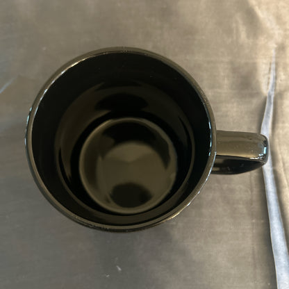 Black Mug w/ Letter “E” Monogram
