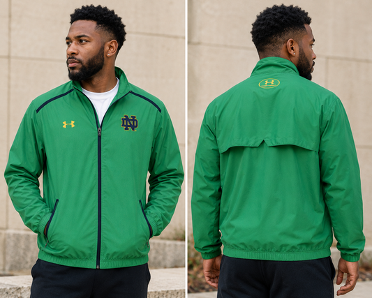 Note Dame Fighting Irish Green Jacket by Under Armour