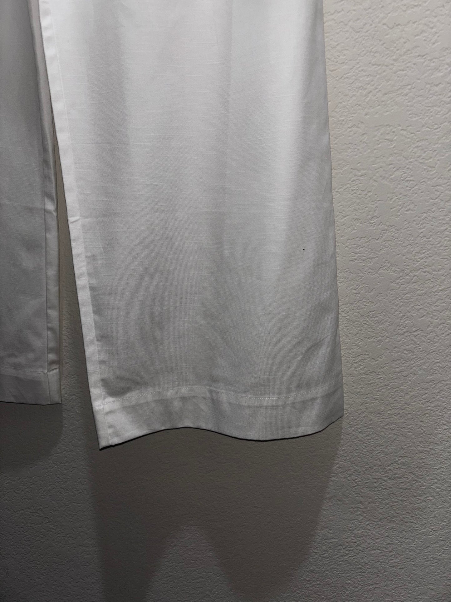 Loft white wide leg trouser pants women’s size 12 tall